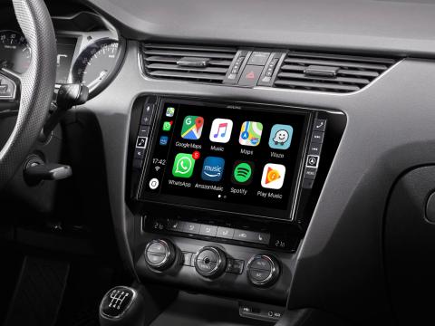 Skoda-Octavia-3-Navigation-System-X903D-OC3-with-Apple-CarPlay