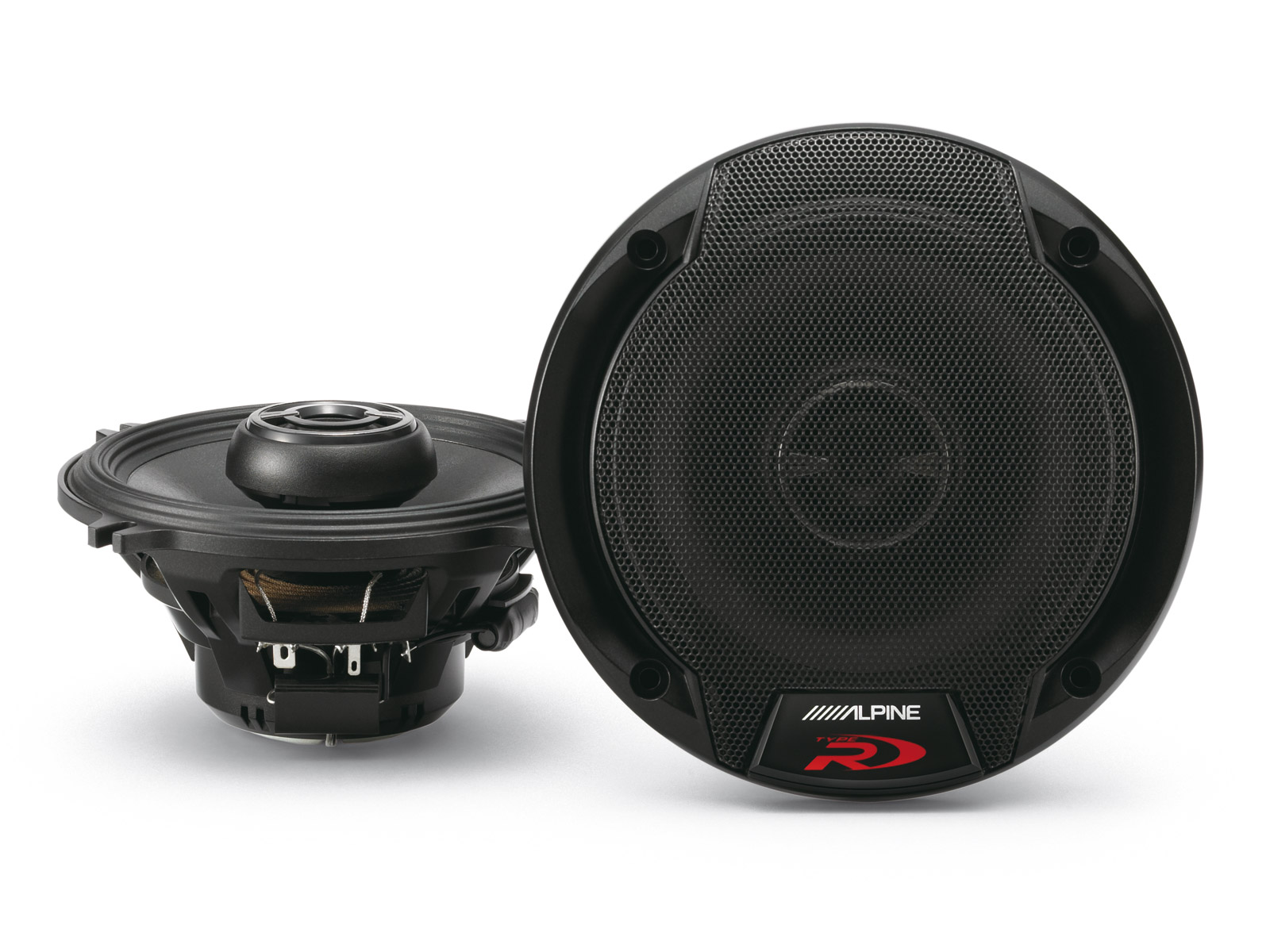 Alpine SPR-50 5-1/4 Coaxial 2-Way Type-R Speaker Set by Alpine 