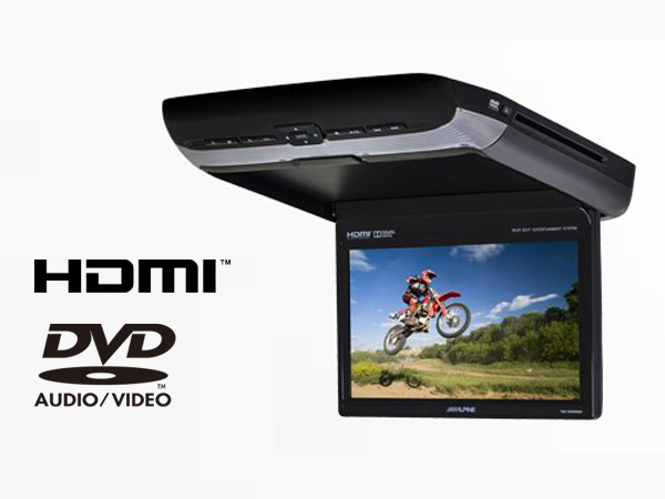 Потолочный монитор DVD-проигрыватель HDMI-10-дюймовый черный заднее сиденье PKG-RSE3HDMI ALPINE