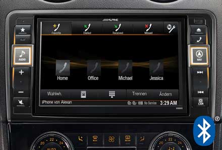 Alpine BENZ X800D-ML Navigation System for Mercedes ML -