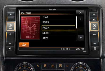 Alpine BENZ -ML X800D 1 Navigation System for Mercedes ML -