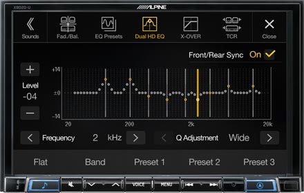 High-end Sound Tuning Options - X802D-U