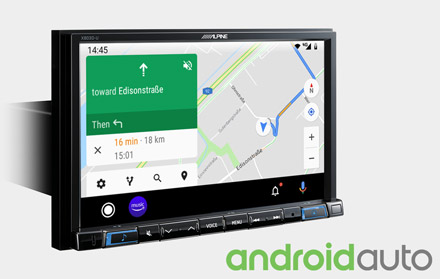 Android Auto ile Çevrimiçi Gezinme - X803D-U