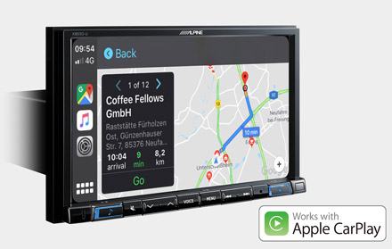 Apple CarPlay ile Çevrimiçi Gezinme - X803D-U