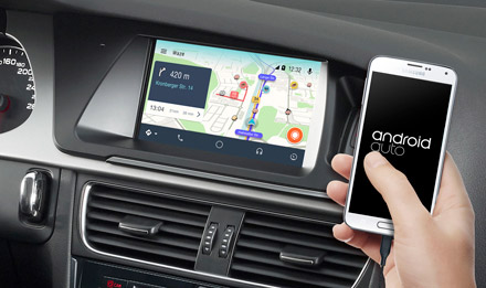 Audi A4 - Online Navigation with Waze - X702D-A4R