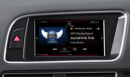 Audi Q5 - DAB Digital Radio - X703D-Q5R