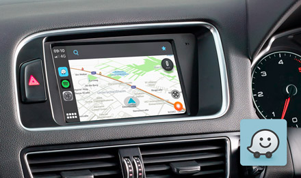 Audi Q5 - Online Navigation with Waze - X703D-Q5R