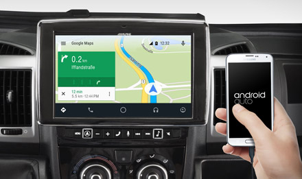Online Navigation with Android Auto - X902D-DU