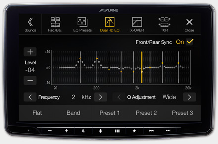 iLX-F903FTR - High-end Sound Tuning Options