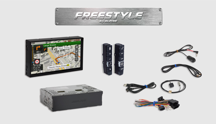 All parts included - Freestyle Navigation System X702D-F
