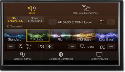 Bass Engine SQ Sound tuning - Navigation System X702D-F