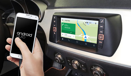 Online Navigation with Android Auto - X702D-F