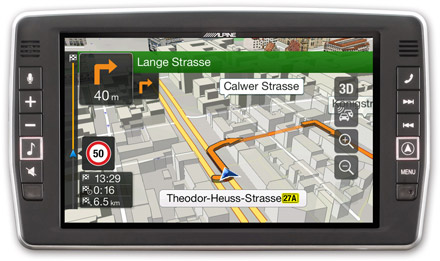 Mercedes Vito - Navigation - 3D Maps  - X902D-V447