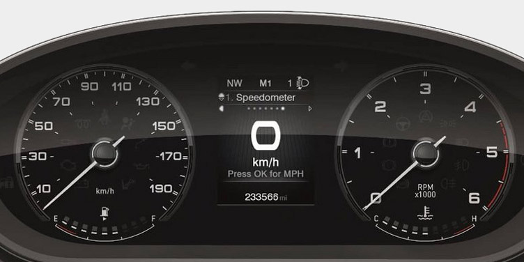 For Vehicles with 3.5-inch and 7-inch Instrument Cluster Display